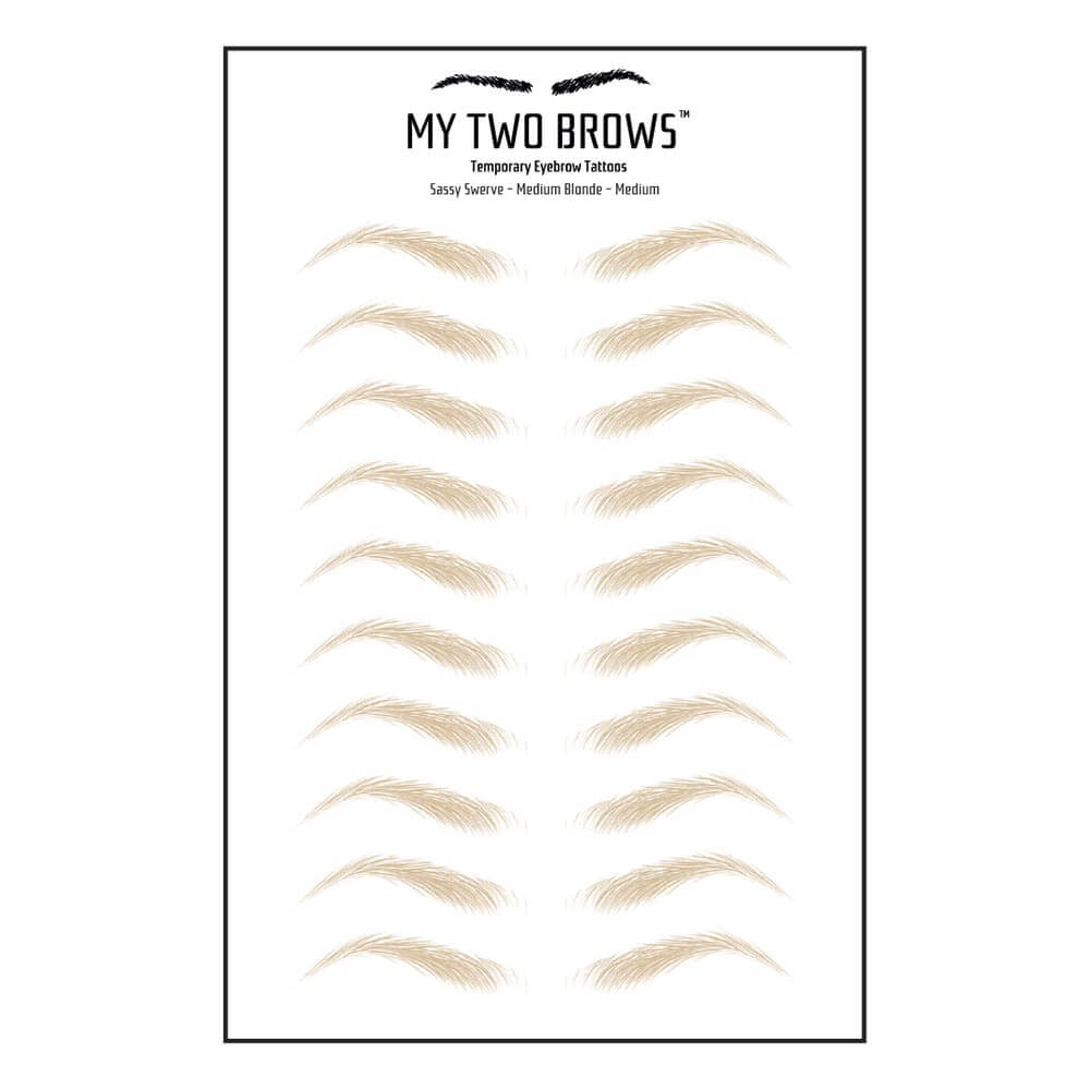 The sassy swerve - 3D eyebrows tattoos