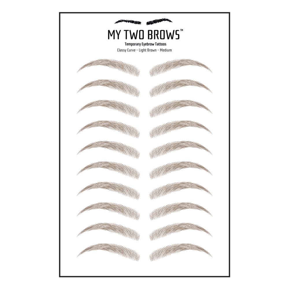 Classy Curve My Two Brows Øjenbrynstatoveringer