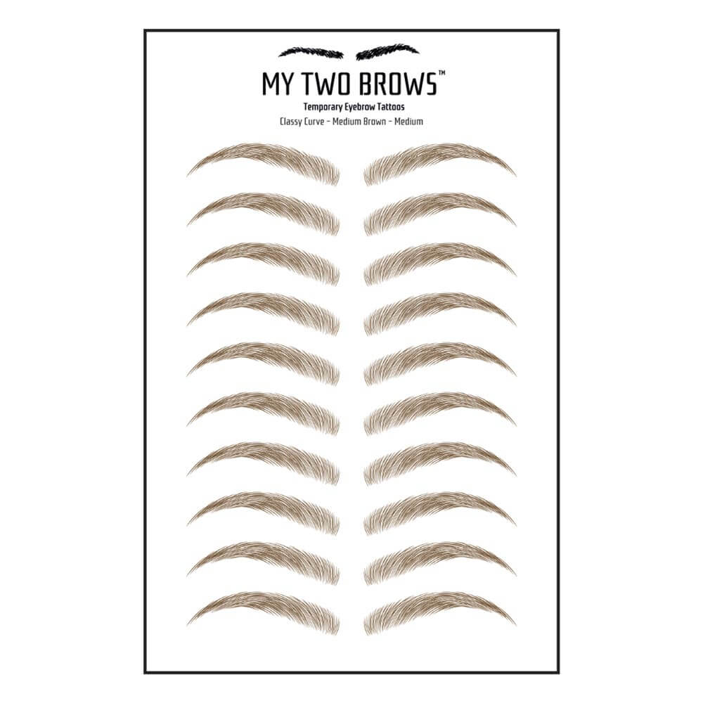 Classy Curve My Two Brows Øjenbrynstatoveringer