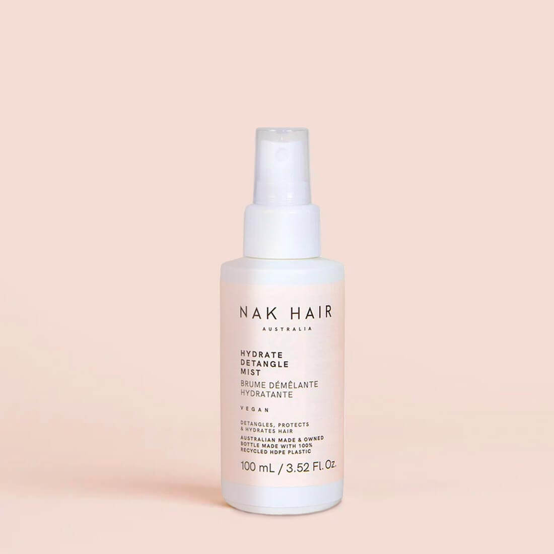 NAK Hair Hydrate Detangle Mist balsamspray 100ml
