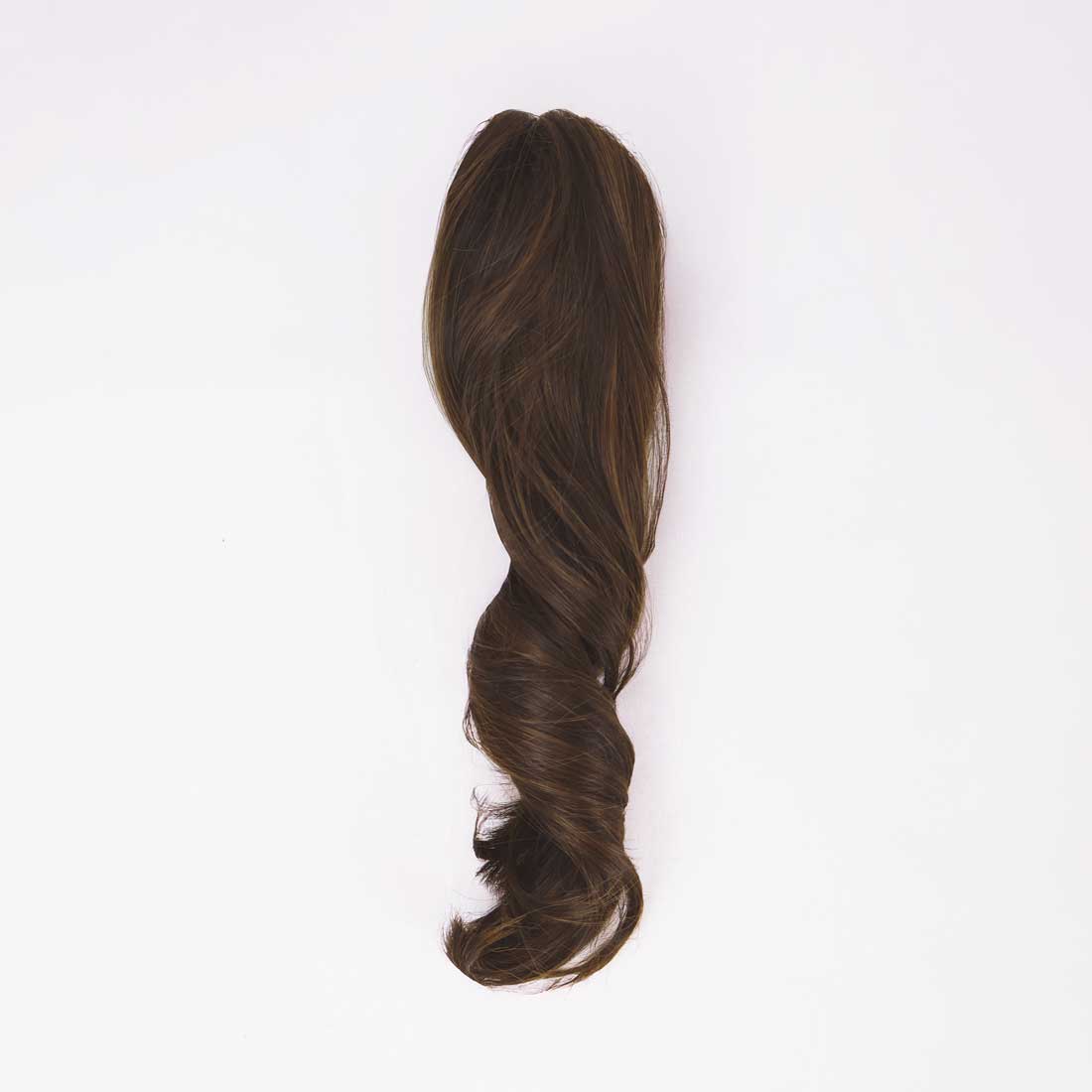 Frizzante hestehale extension med klemme - Chocolate Mix