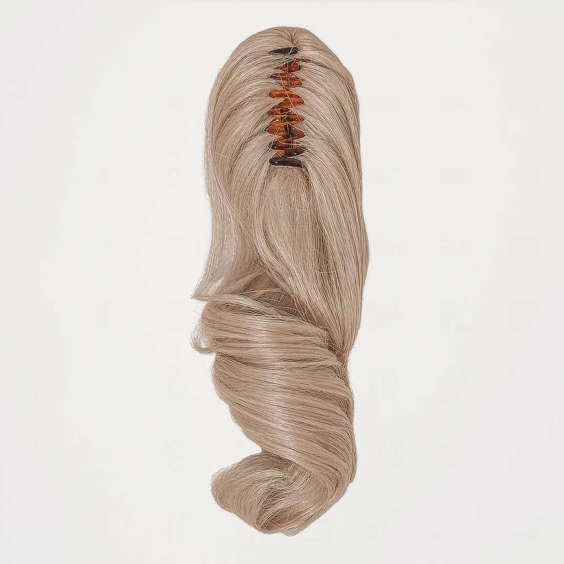 Frizzante hestehale extension med klemme - Pearlblonde Mix