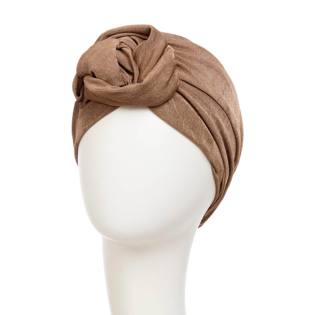 Turban hue med knude i panden