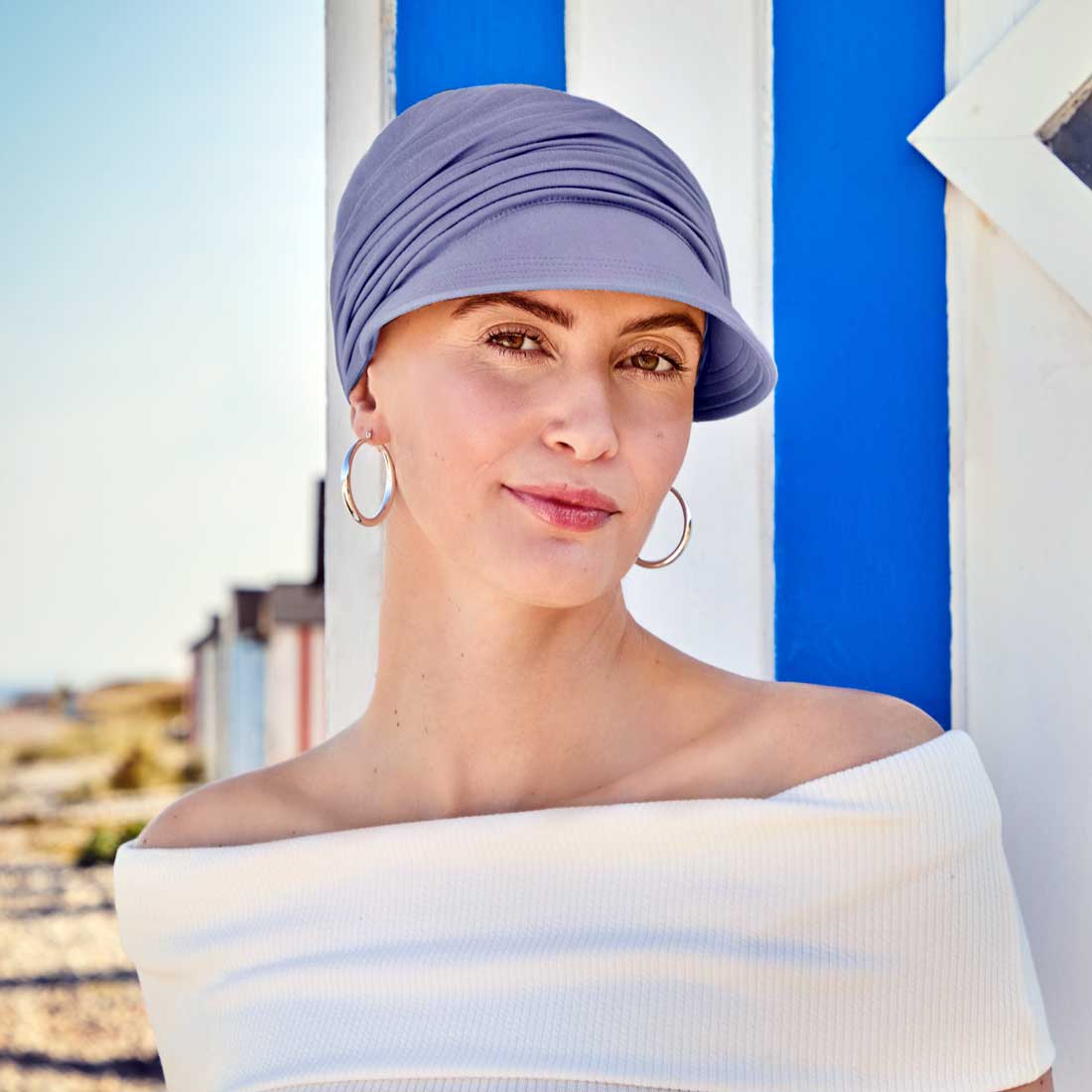 Solhat med skygge til damer 