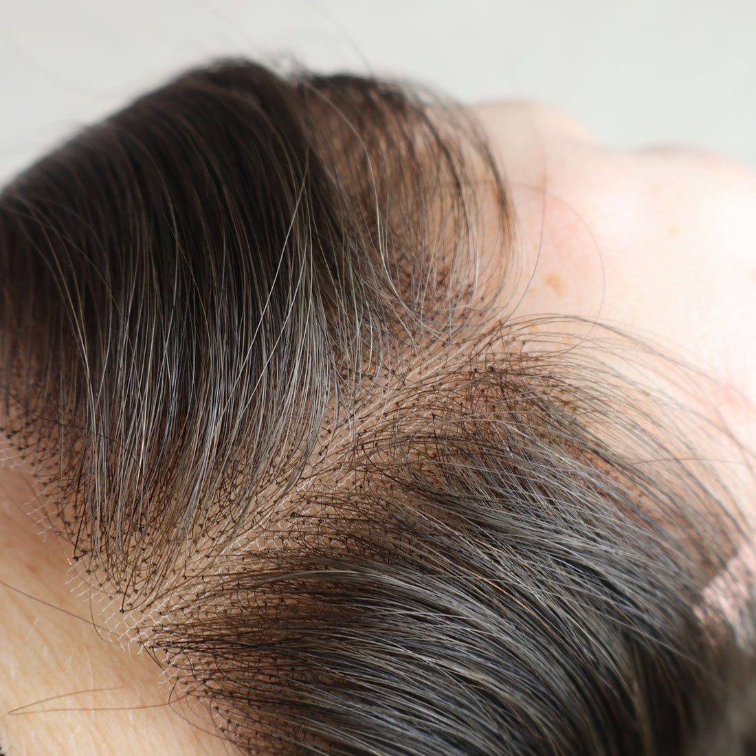 Toftild Hairline Topper 35 cm med snor - farve 5