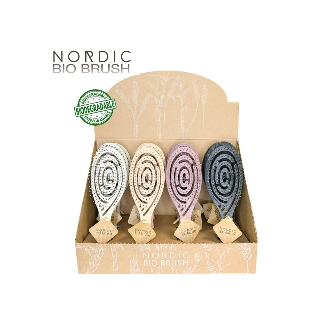 Nordic Bio Brush Hårbørste