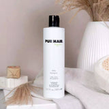 Pur Hair Organic Daily Shampoo i badeværelsesmiljø