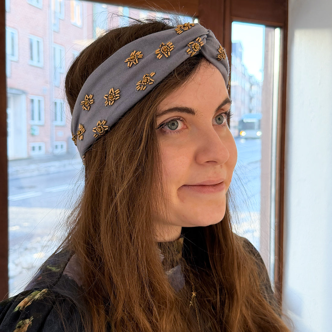 Hairband Pearl Edition - Grey