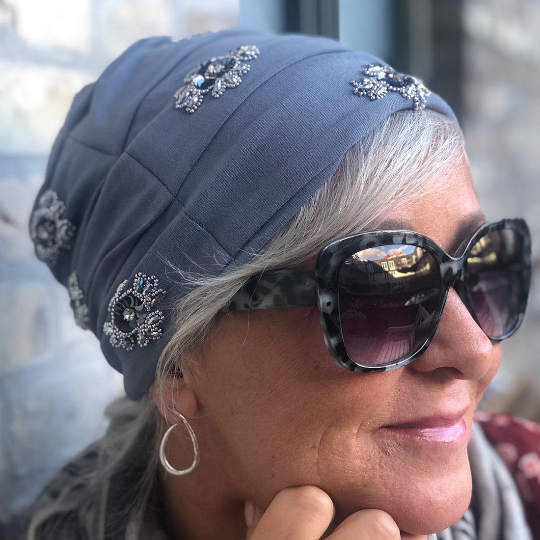 Beanie Pearl Edition - Grey