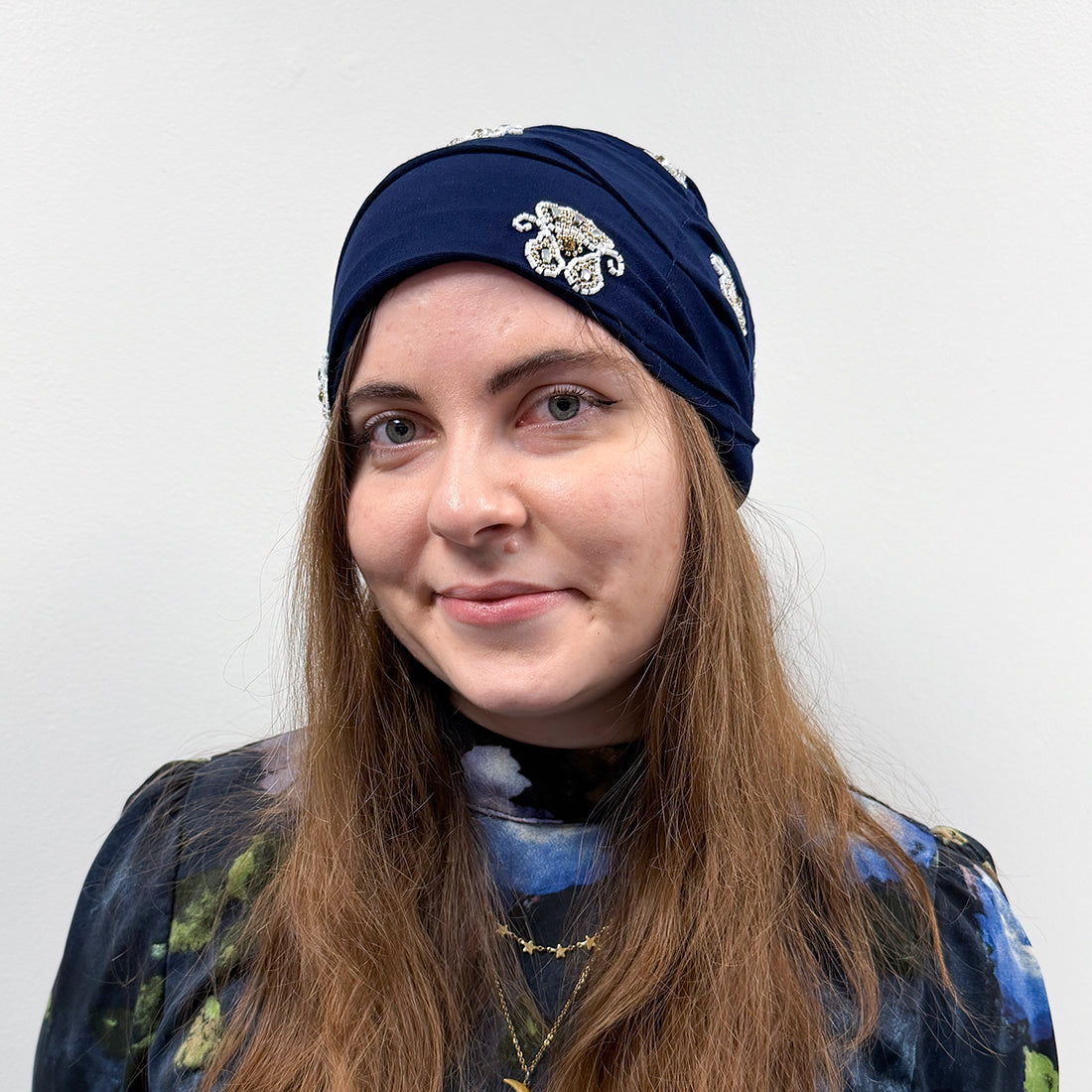 Beanie Pearl Edition - Navy Blue