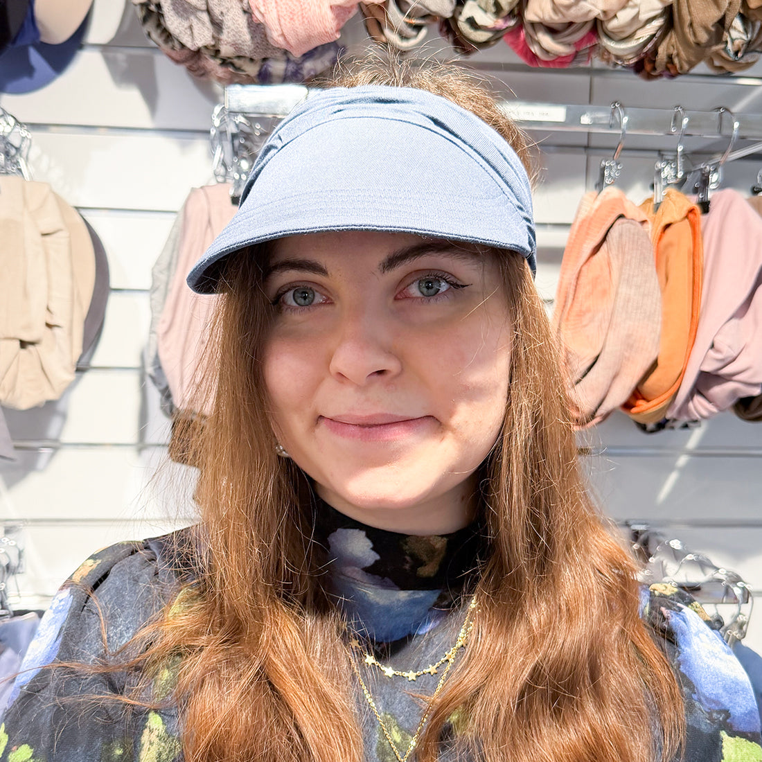 Liva Cap Headband - Blue Melange