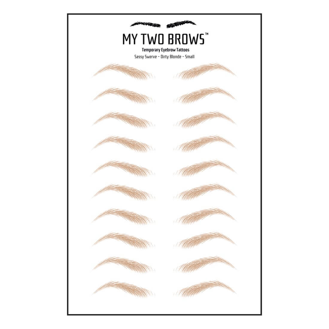The sassy swerve - 3D eyebrows tattoos