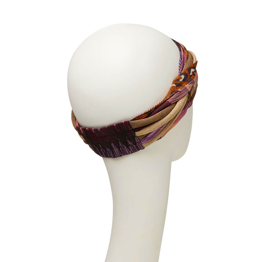 Scarlet Turban med elegant og fyldigt pandebånd.