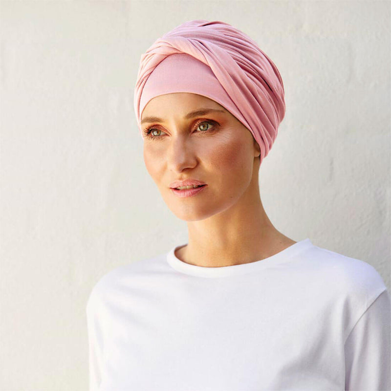 HocShakti turban - ensfarvede