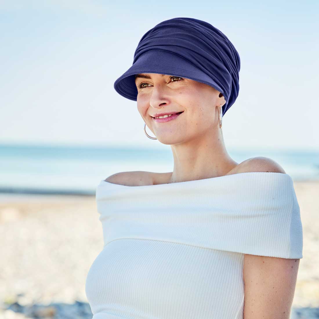 Christine Headwear kasket til kvinder i mørkeblå