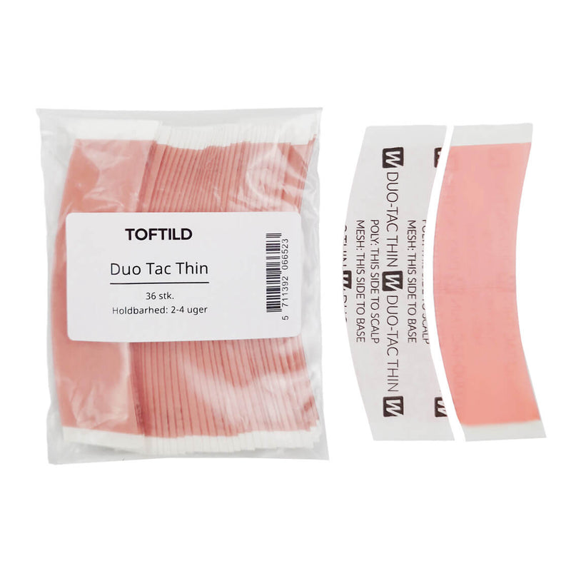 Toftild Duo Tac Thin toupe- og paryktape.