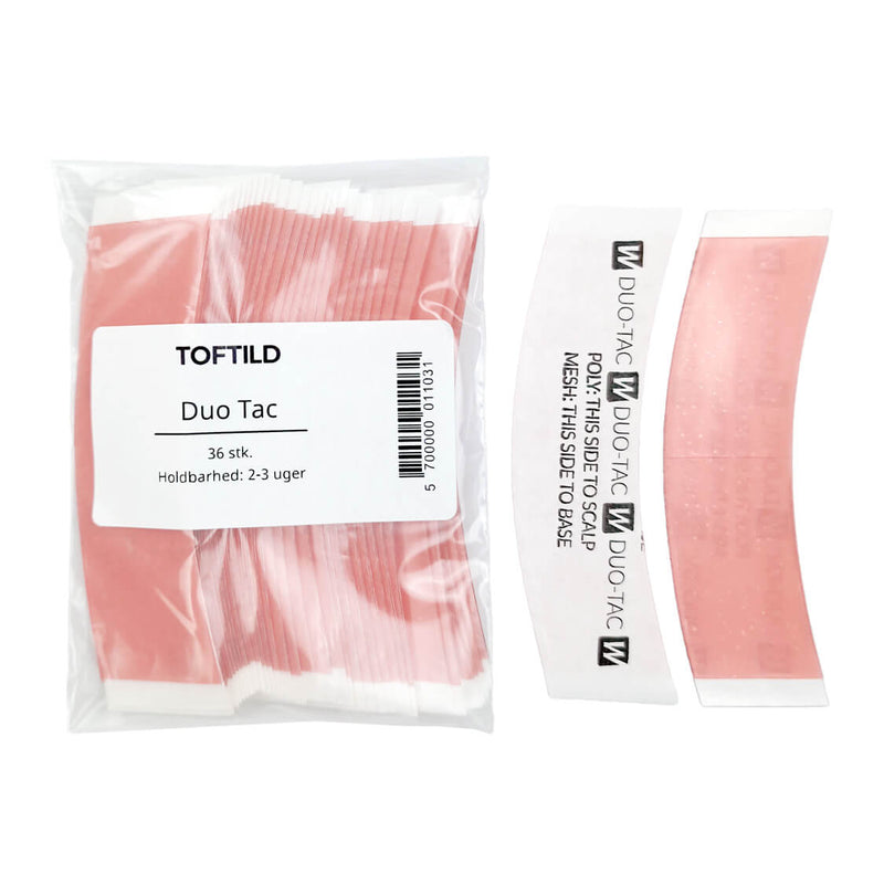 Toftild Duo Tac paryk- og toupetape