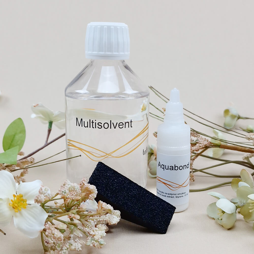 Hjemmekit - limsvamp, lim og multisolvent til hjemmebrug