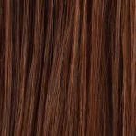Frizzante hestehale extension med klemme - Cinnamonbrown Mix