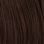 Frizzante hestehale extension med klemme - Darkchocolate Mix