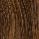Frizzante hestehale extension med klemme - Mocca Mix