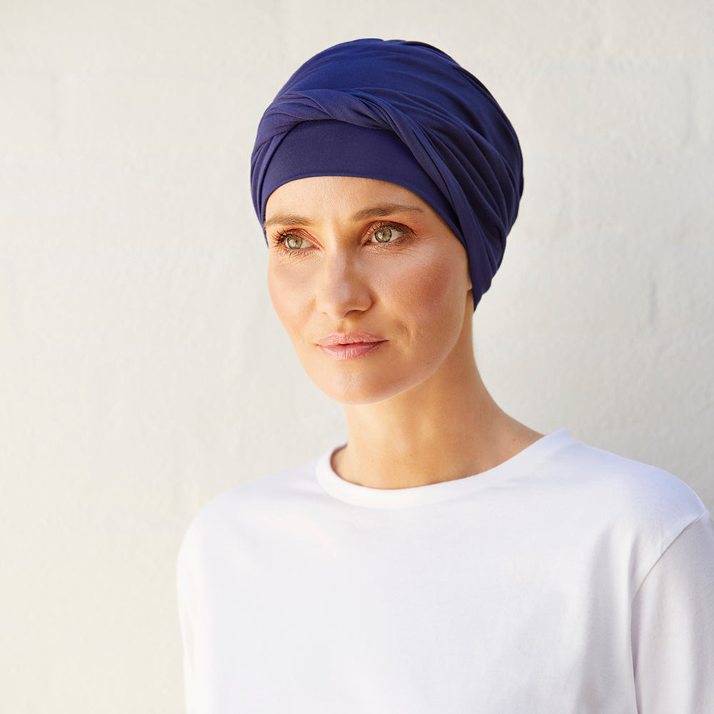 Shakti turban er feminin med let fylde
