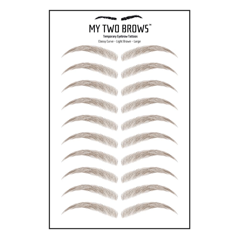Classy Curve My Two Brows Øjenbrynstatoveringer