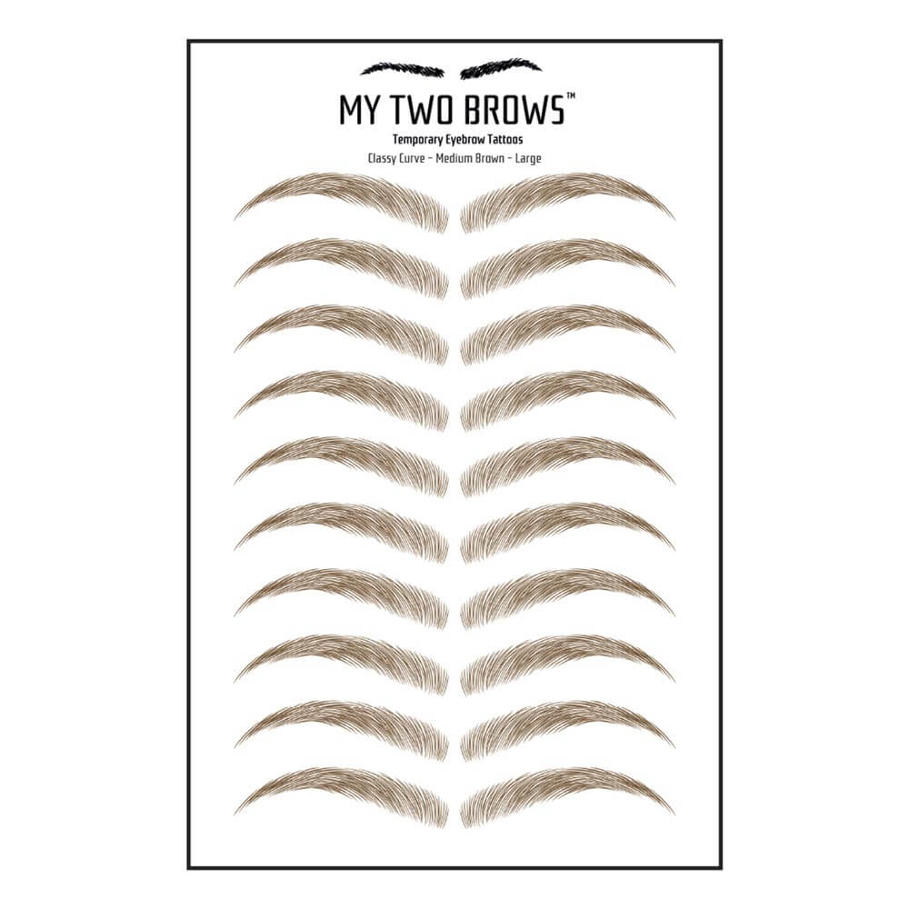Classy Curve My Two Brows Øjenbrynstatoveringer