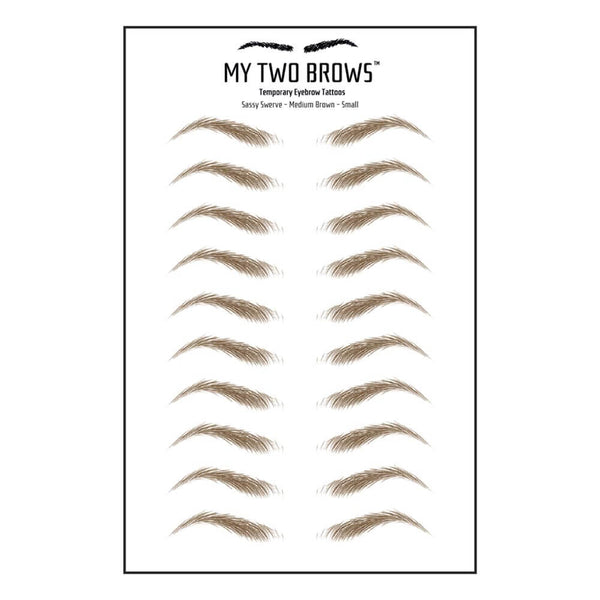 The sassy swerve - 3D eyebrows tattoos