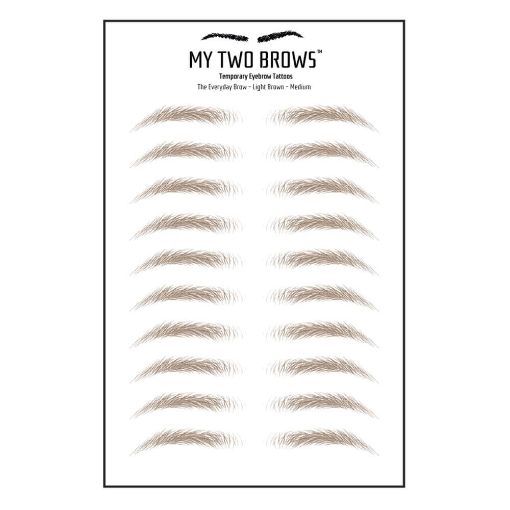 Confident Contour My Two Brows Øjenbrynstatoveringer