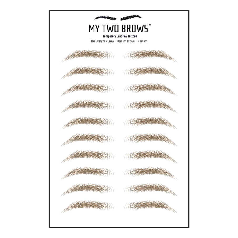 Confident Contour My Two Brows Øjenbrynstatoveringer